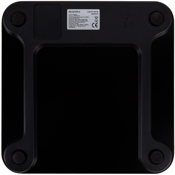 Фото - Смарт-ваги підлогові Scandix BSGS26-B Black