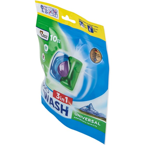 Фото - Капсулы для стирки ProWash Альпийская свежесть 10 шт
