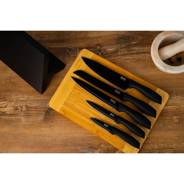 Фото - Набір ножів Gusto GT-4105-6 Чорна перлина 6 пр.