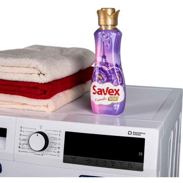Фото - Ополіскувач для білизни SAVEX Soft Romantic 0.8 л (3800024048944)
