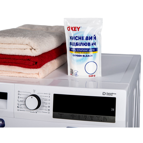 Фото - Засіб для видалення плям O'key кисневий 100% 500г