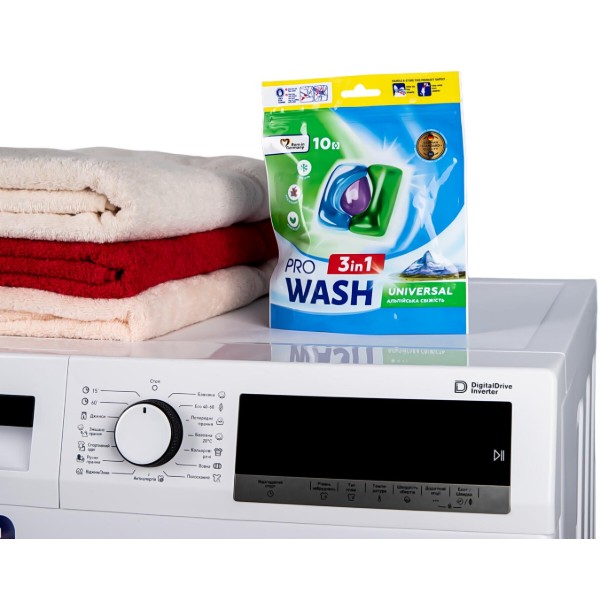 Фото - Капсулы для стирки ProWash Альпийская свежесть 10 шт