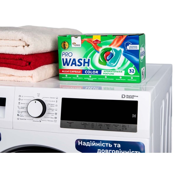 Фото - Капсулы для стирки ProWash Color 32 шт