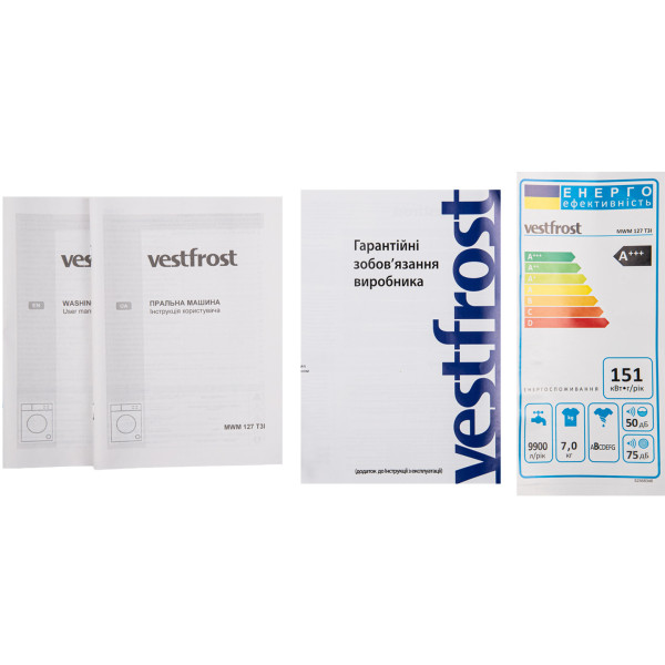 Фото - Стиральная машина Vestfrost MWM 127 T3I