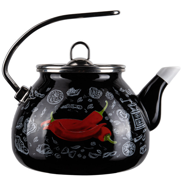 Фото - Чайник металевий Gusto GT-T-533-P Перчинка 3.3 л