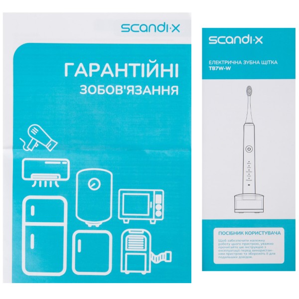 Фото - Зубная щетка электрическая Scandix TB7W-W