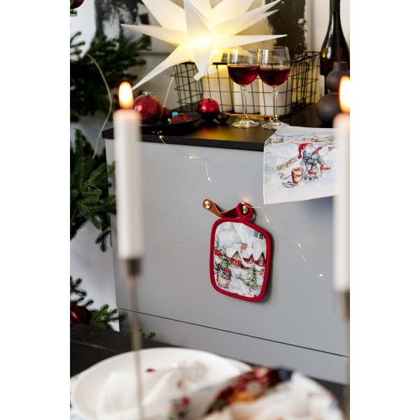 Фото - Прихватка New Year Прованс Снігова зима 15х20 см (037837)
