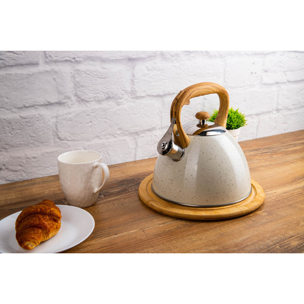 Фото - Чайник металевий Gusto GT-1412-30 Мускус