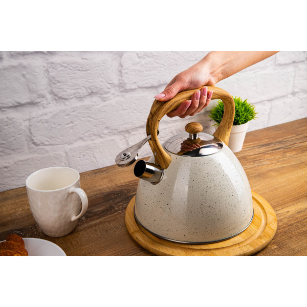 Фото - Чайник металевий Gusto GT-1412-30 Мускус