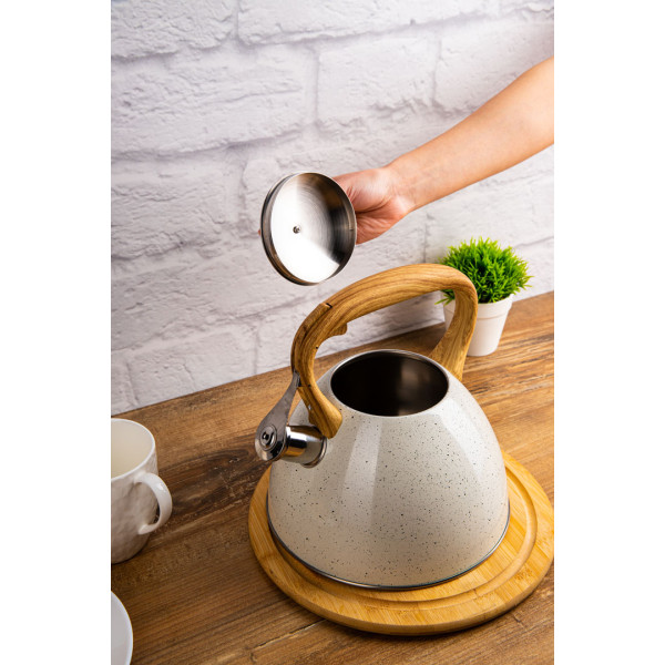 Фото - Чайник металевий Gusto GT-1412-30 Мускус