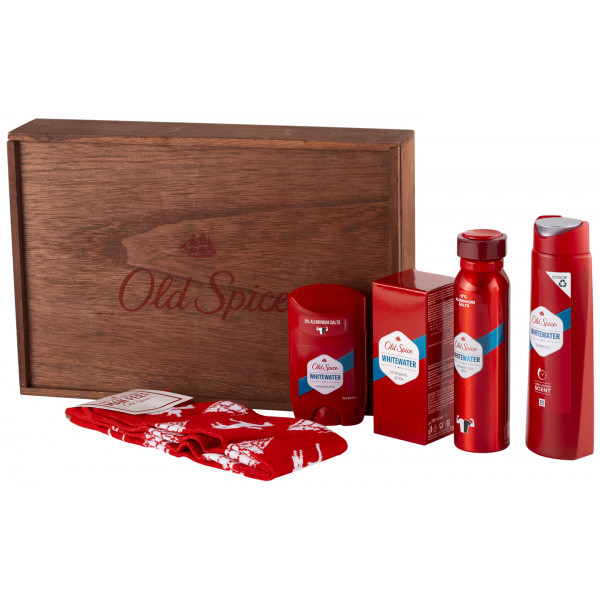 Подарунковий набір для догляду за тілом Old Spice Whitewater Тверд