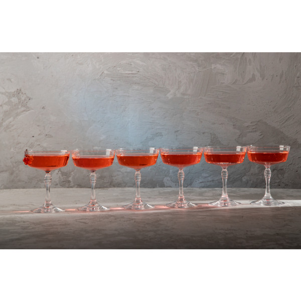Фото - Набір келихів Bormioli Rocco America'20s Fizz Coctail 6x275 мл (122150BAU021990)