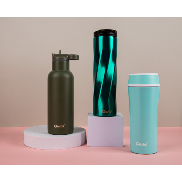 Фото - Термочашка Gusto Лазурний кристал 480 мл (GT109)