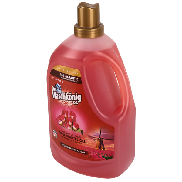 Фото - Гель для прання Waschkonig Color FRUHLING IN GOLLAND 3305 мл (4260418936001)