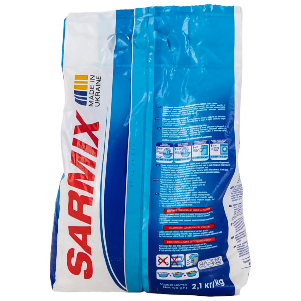 Фото - Стиральный порошок SARMIX Active Color 2,1 кг