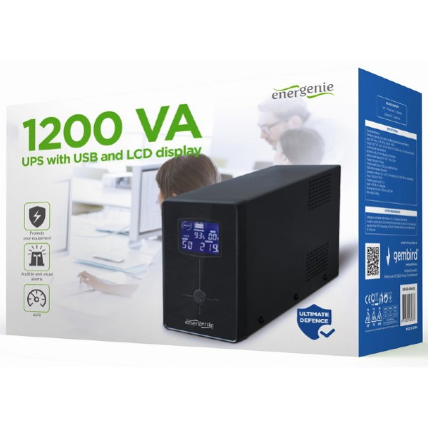 Фото - Джерело безперебійного живлення EnerGenie EG-UPS-033