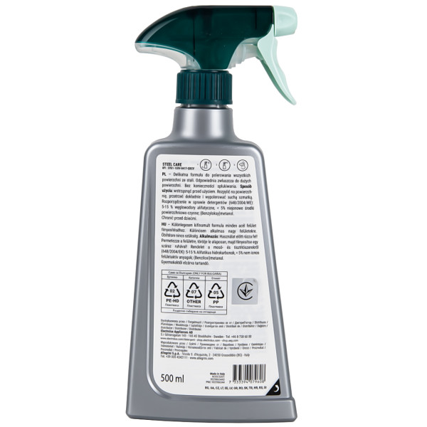 Фото - Чистящее средство для нержавеющей стали Electrolux Спрей M3SCS301 500 мл