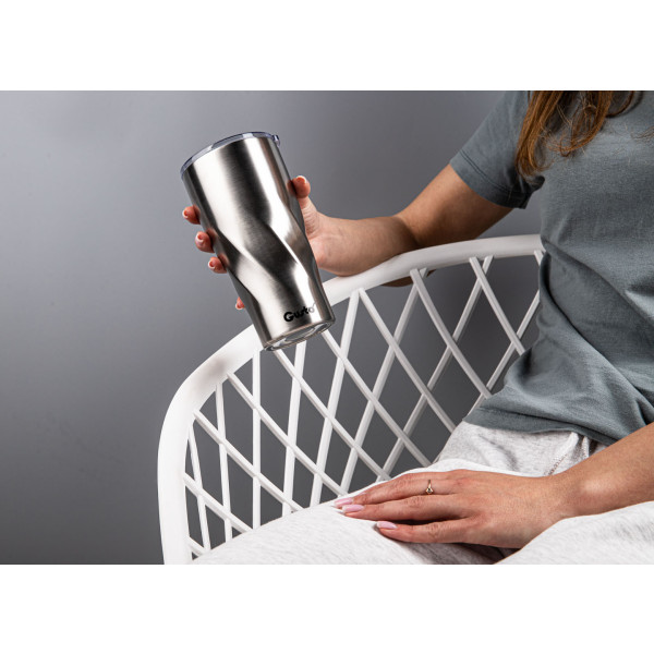 Фото - Термочашка Gusto Сірий кристал 590 мл (GT108)