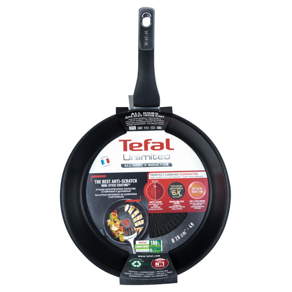 Фото - Сковорода універсальна Tefal G2550672 Unlimited 28 см