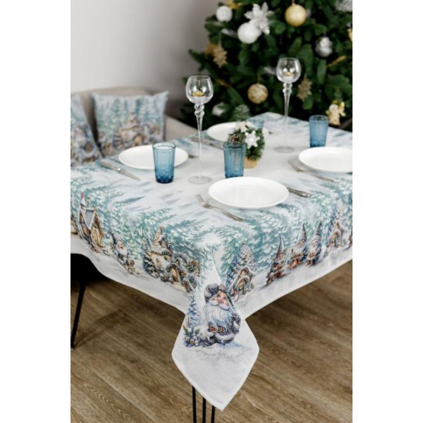 Фото - Скатерть прямоугольная Прованс Сказочные гномы 135х220 см (038449)
