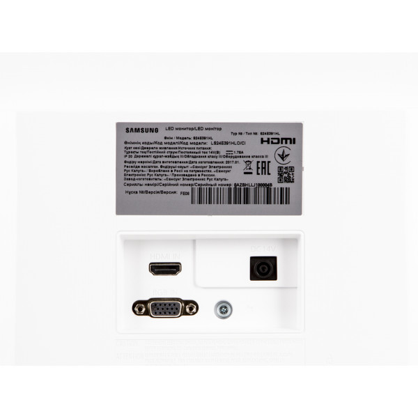 Фото - Монитор Samsung S24E391HL (LS24E391HLO/CI)