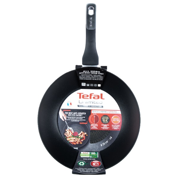 Фото - Сковорода ВОК Tefal G2551972 Unlimited 28 см ВОК