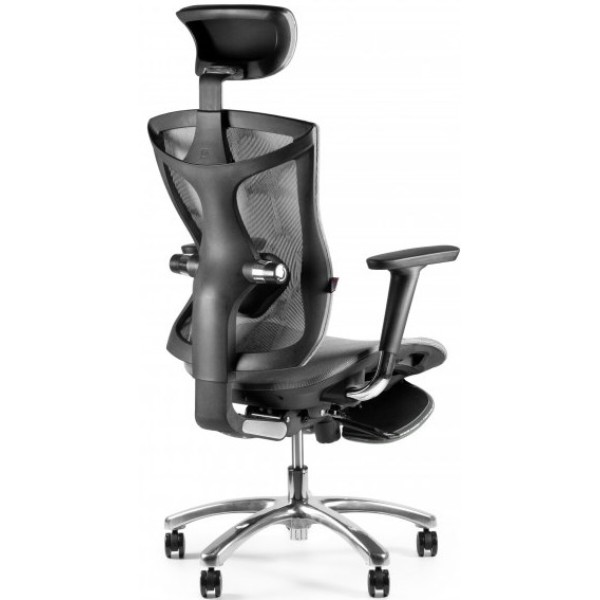 Фото - Крісло для геймерів Barsky Game Mesh Grey (GM-02)
