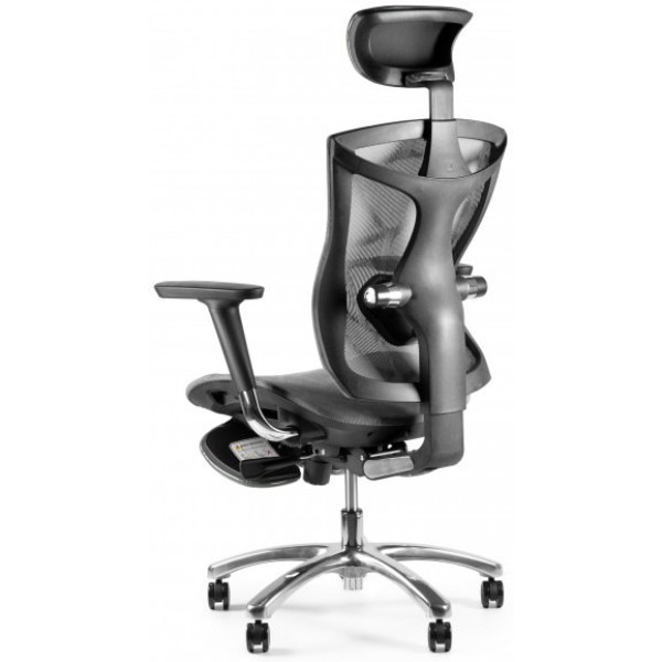 Фото - Крісло для геймерів Barsky Game Mesh Grey (GM-02)