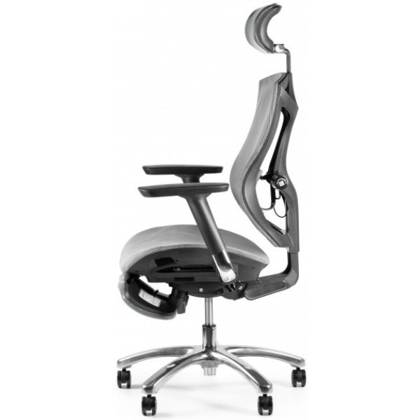 Фото - Крісло для геймерів Barsky Game Mesh Grey (GM-02)