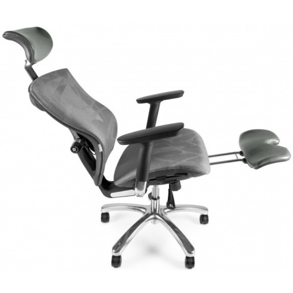 Фото - Крісло для геймерів Barsky Game Mesh Grey (GM-02)