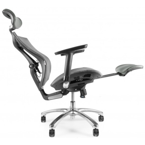 Фото - Крісло для геймерів Barsky Game Mesh Grey (GM-02)