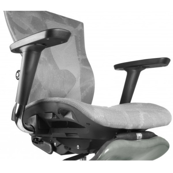 Фото - Крісло для геймерів Barsky Game Mesh Grey (GM-02)