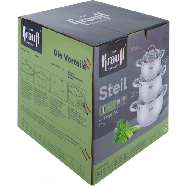 Фото - Набір посуду Krauff 26-238-078 6 пр.