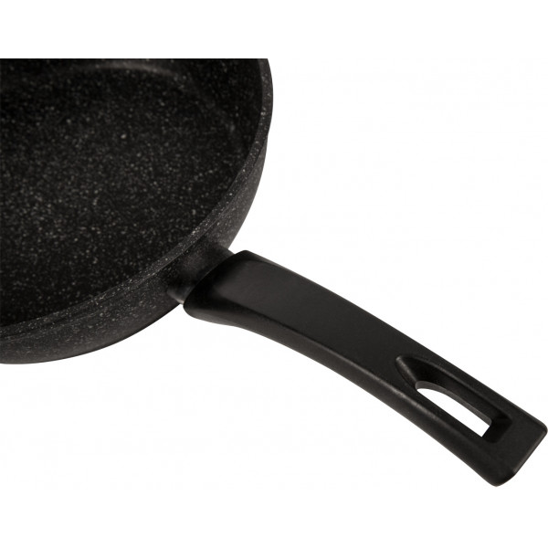 Фото - Сковорода універсальна Biol 24078Р Блек Стоун 24 см