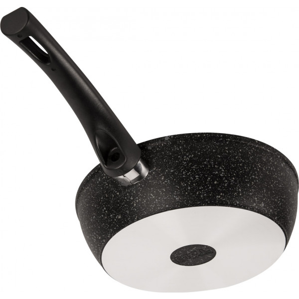 Фото - Сковорода універсальна Biol 24078Р Блек Стоун 24 см