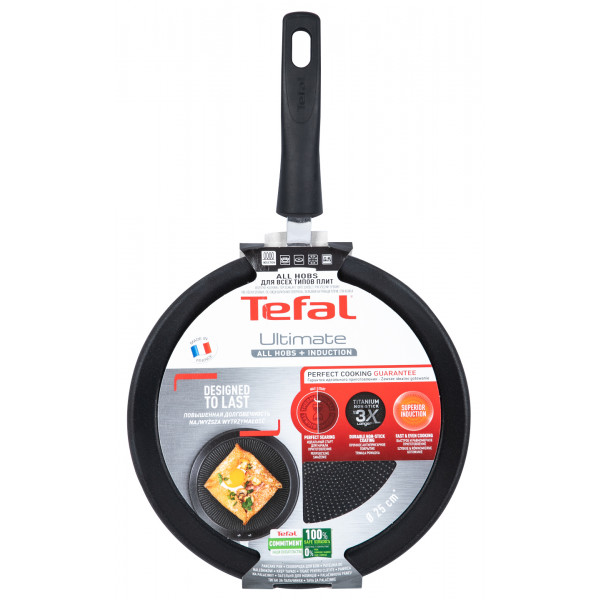 Фото - Сковорода для млинців Tefal G2683872 Ultimate 25 см