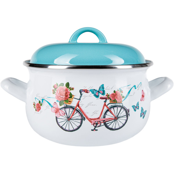 Фото - Каструля Gusto Веломандрівка 16 см 2,1 л (GT-T-116-VM)