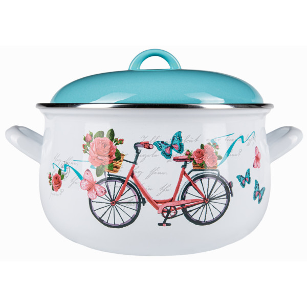 Фото - Каструля Gusto Веломандрівка 24 см, 5,7 л (GT-T-124-VM)
