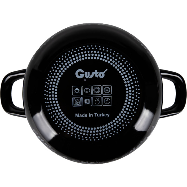 Фото - Каструля Gusto Пелюстки ночі 3,1 л GT-T-118-LN
