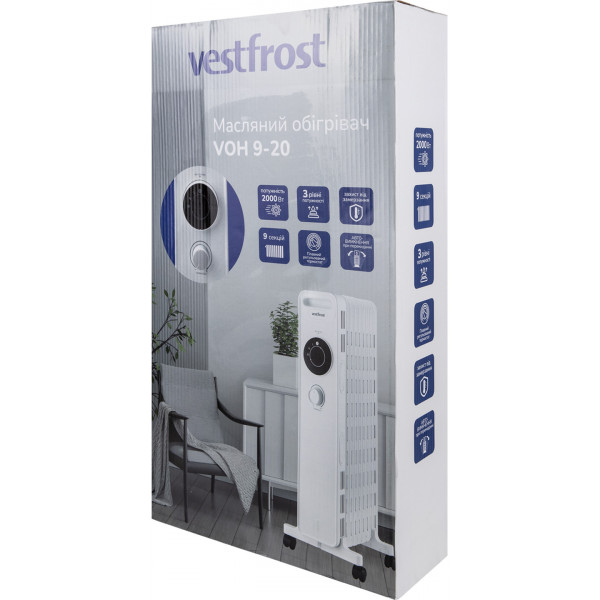 Фото - Обогреватель масляный Vestfrost VOH9-20