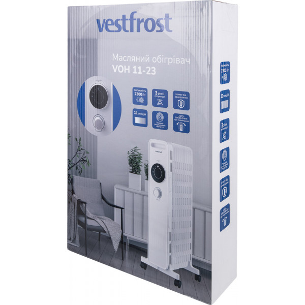 Фото - Обогреватель масляный Vestfrost VOH11-23