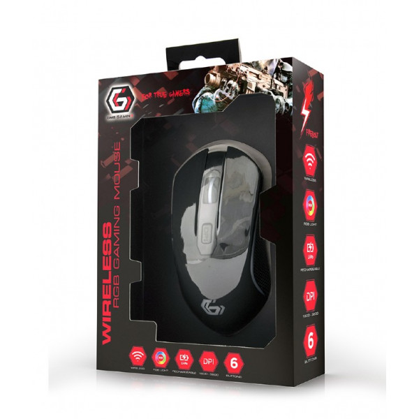 Фото - Мышь беспроводная игровая Gembird MUSGW-6BL-01