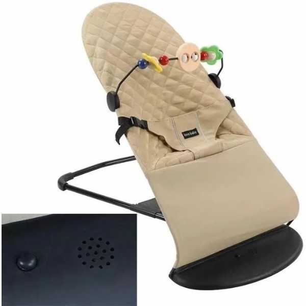 Фото - Кресло-шезлонг Kidilo Shaking chair DKL-601 Beige