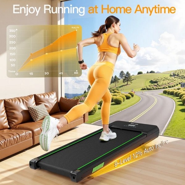 Фото - Бігова доріжка AKLUER з автоматичним нахилом TW140L Walking Treadmill