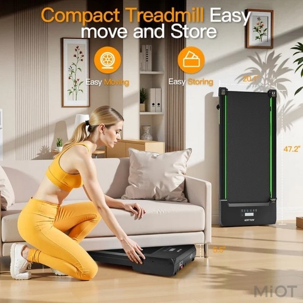 Фото - Бігова доріжка AKLUER з автоматичним нахилом TW140L Walking Treadmill