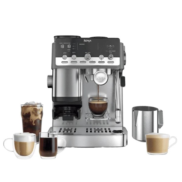 Фото - Кавоварка ріжкова Ninja Luxe Café Mini Plus Silver (ES352EU)