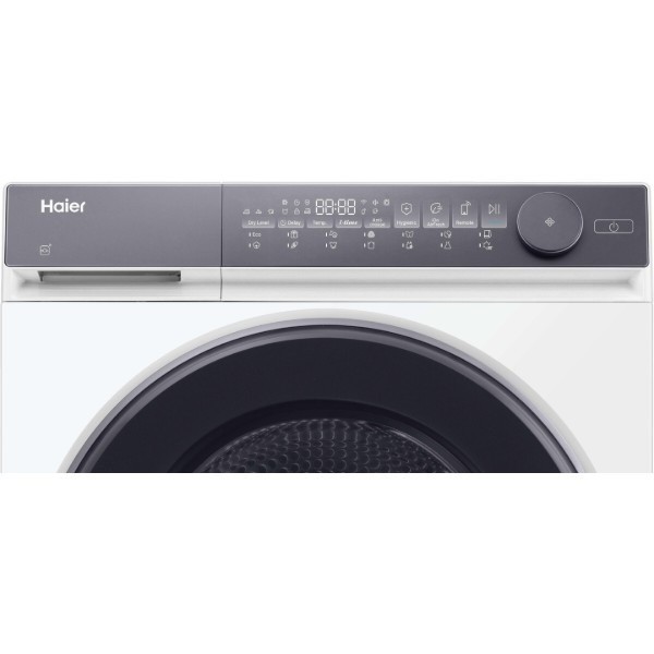 Фото - Комплект техники Haier Пральна машина з фронтальним завантаженням + Сушильна машина + Комплект кріплень для встановлення в колону Haier HW90-B14367U-S + HD80-C367U1-S + HASKWS579