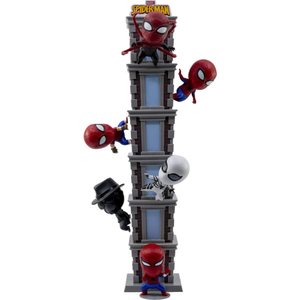 Фото - Ігрова фігурка-сюрприз YUME Spider-Man Tower Series (10142)