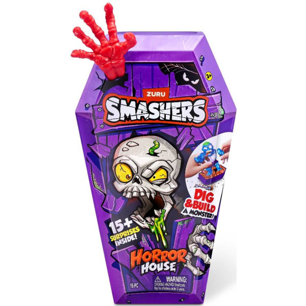 Фото - Набір ігрових фігурок Smashers Horror House-Medium Dino/Середній Будинок Жахів Діно (74125A)