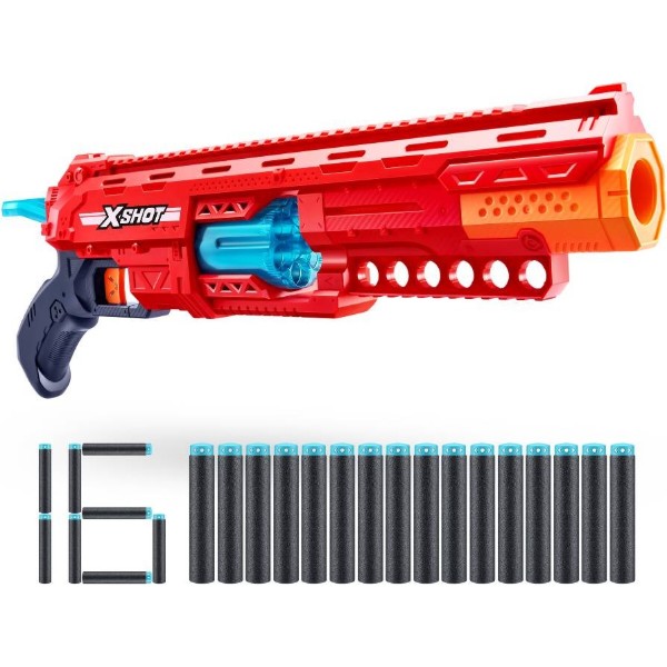 Фото - Бластер многозарядный ZURU X-Shot Excel-S1 Caliber (16 патронов) (36675R)